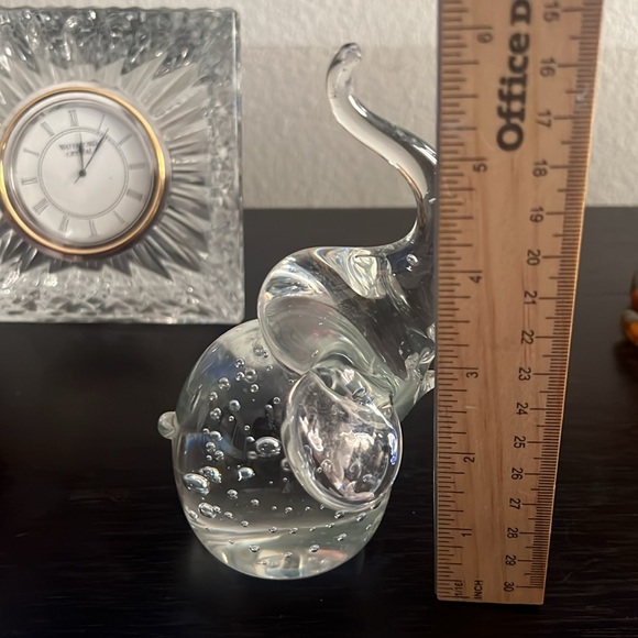 Murano Handblown Glass Art Elephant - Picture 7 of 7